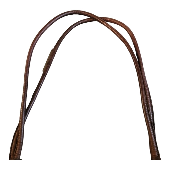 Wilsons Leather Pelle Studio Brown Leather Shoulder Handbag Vintage - Picture 9 of 11